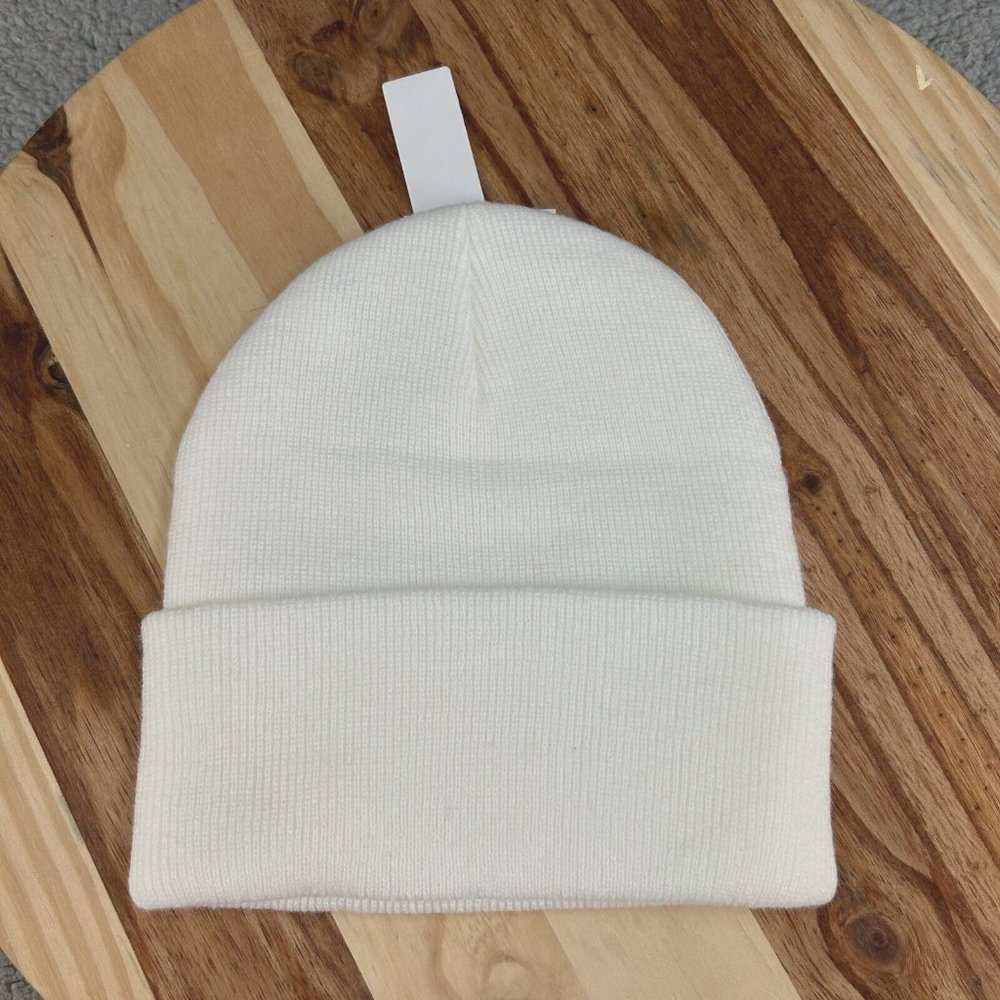 NEW Nike Penn State University Nittany Lions Team Sports White Beanie Hat Cap - Picture 4 of 4